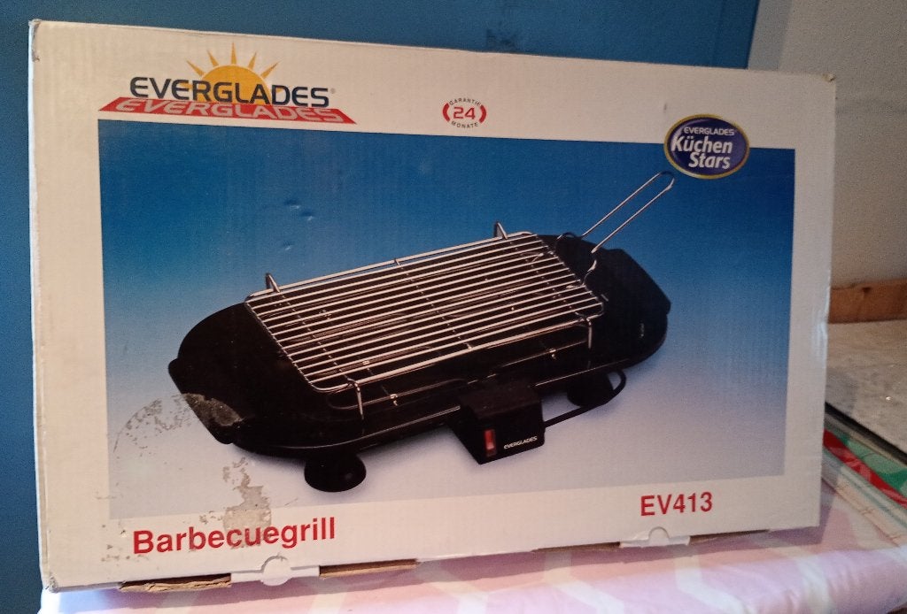 Everglades EV413, BB/Gril 220 v, Ophalen, Gebruikt