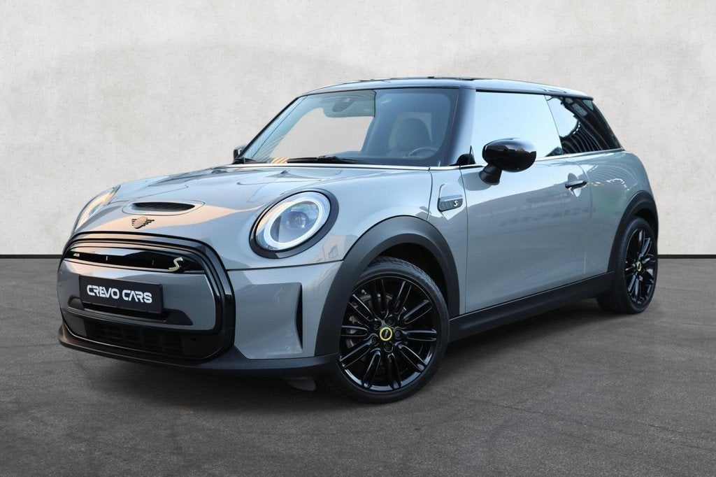 Mini Electric Classic 33 kWh | NAVI | Keyless | SOH 95.6% |, Gebruikt, 33 kWh, 4 stoelen, Leder en Stof