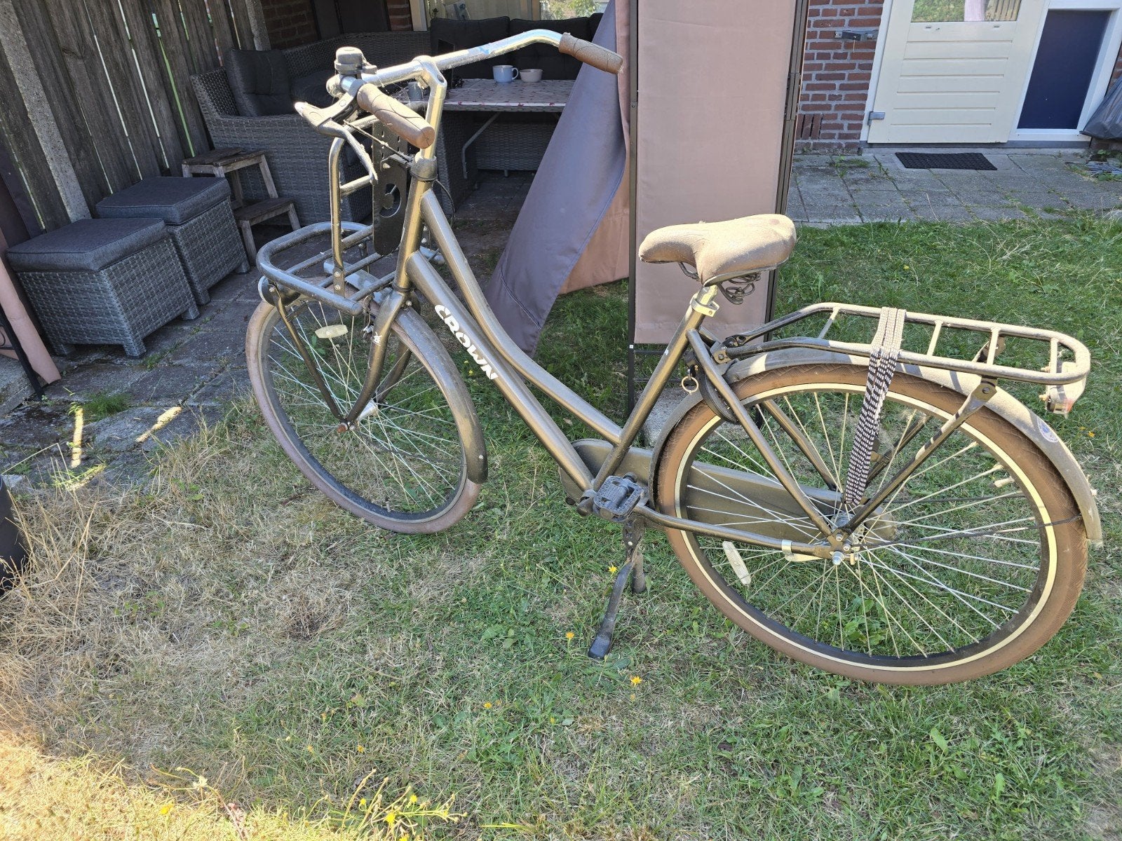 Crown damesfiets – klassieke stadsfiets, Ophalen, Gebruikt
