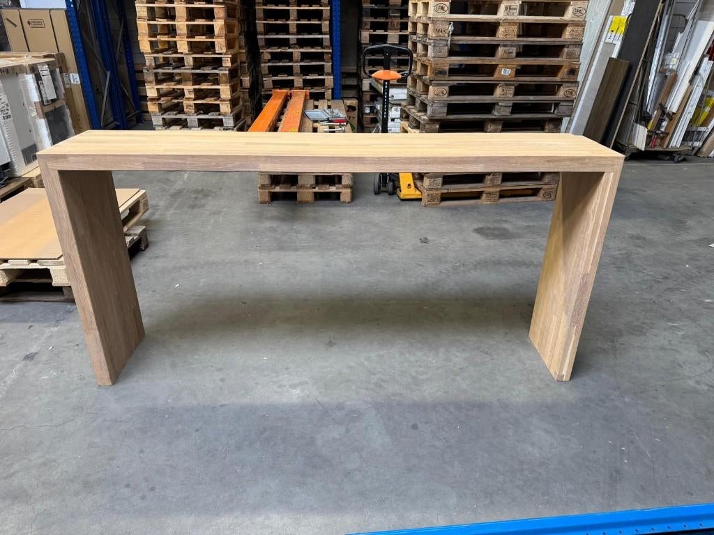 EIKEN HOUTEN  BLAD / BAR  NIEUW, Ophalen, Nieuw