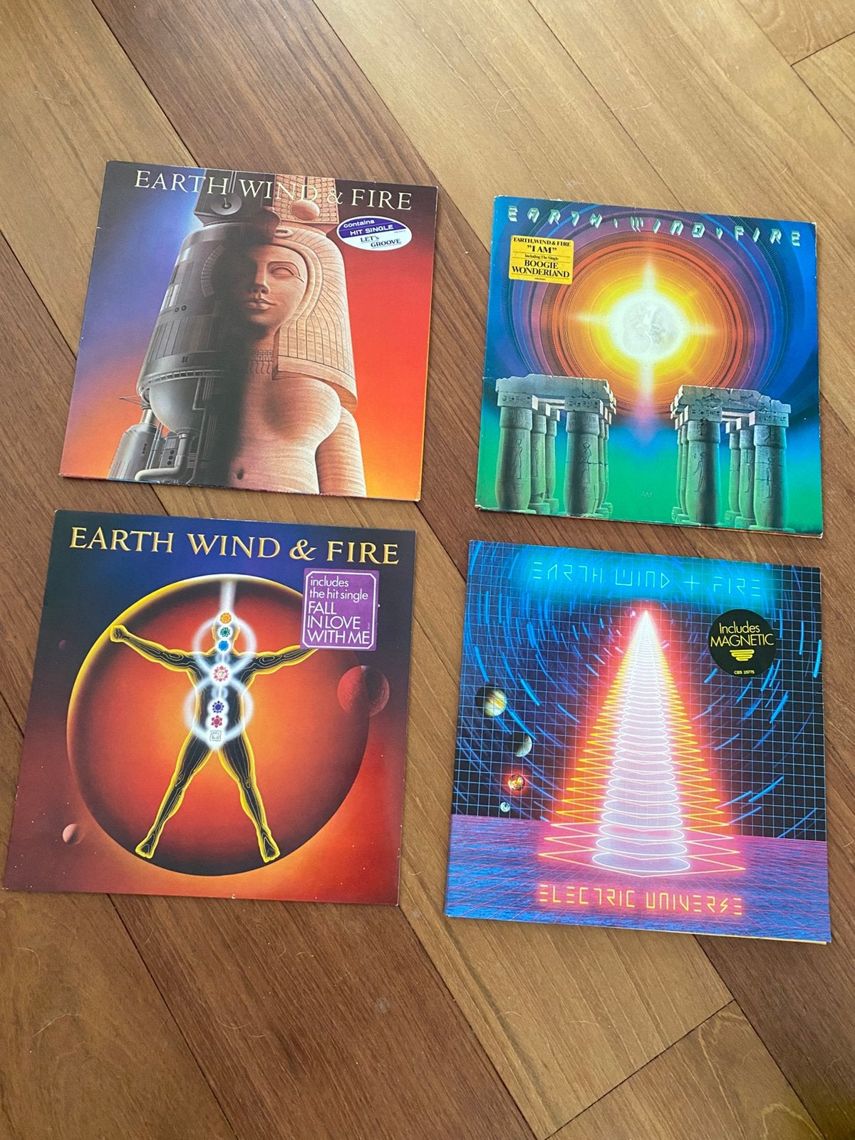 Earth Wind & Fire lp’s, Ophalen of Verzenden, Zo goed als nieuw, LP