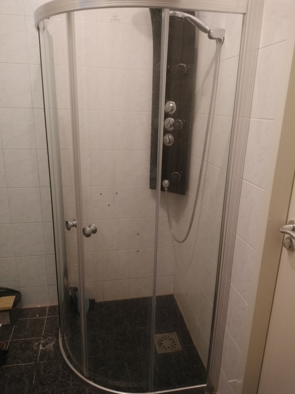 Wilux Douchecabine - Gebruikt maar in goede staat, Doe-het-zelf en Verbouw, Sanitair, Ophalen, Gebruikt, Glas, Douche