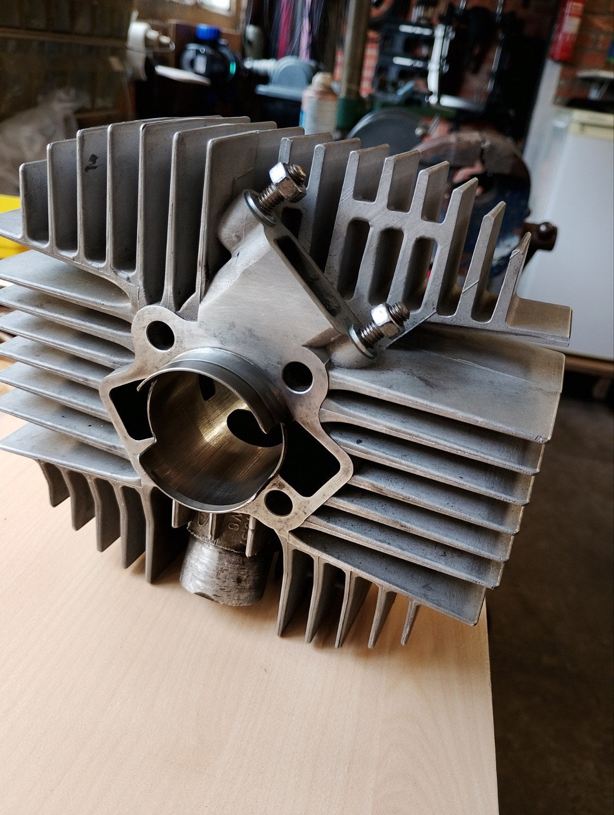 Cilinderset Kreidler 60cc W6-15-43-97. 4 poorter smalle Tap, Ophalen of Verzenden, Gebruikt, Cilinder