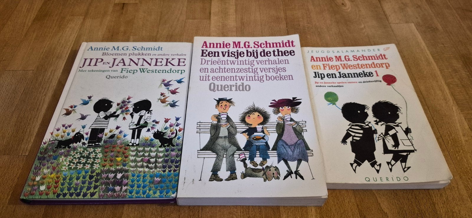 Jip en Janneke boeken van Annie M.G. Schmidt, Ophalen of Verzenden, Gelezen, Annie M.G. Schmidt, Fictie algemeen