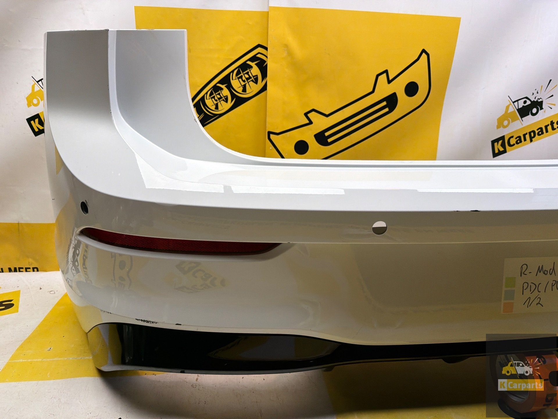 VW Golf 8 R VIII R R20 6XPDC Bumper 5H6807421E Achterbumper, Auto-onderdelen, Gebruikt, Volkswagen, Volkswagen AG, Achter