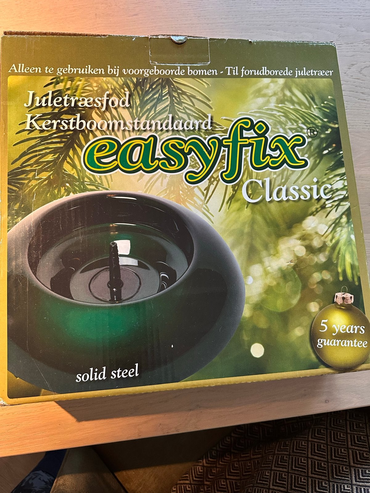 Easyfix kerstboomstandaard classic, Ophalen of Verzenden, Zo goed als nieuw