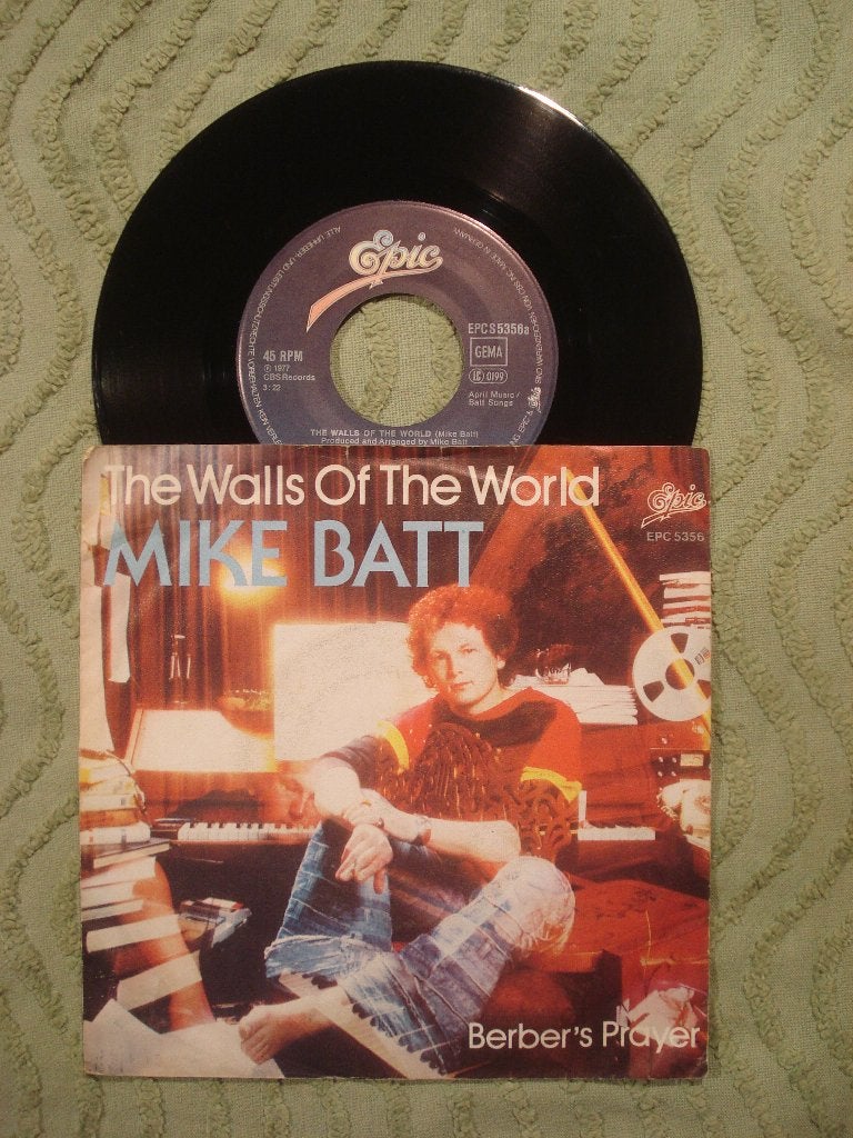 Mike Batt 7" Vinyl Single: ‘The walls of the world’ (D), Cd's en Dvd's, Ophalen of Verzenden, Gebruikt, 7 inch, Pop