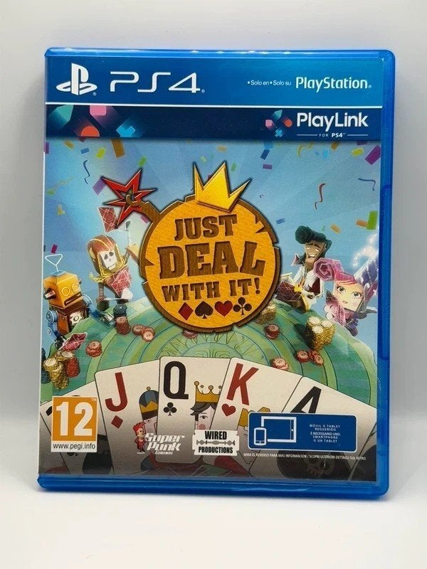 Just Deal With It PlayLink Edition PS4 PlayStation 4 PAL, 1 speler, Racen en Vliegen, Sony, Ophalen of Verzenden