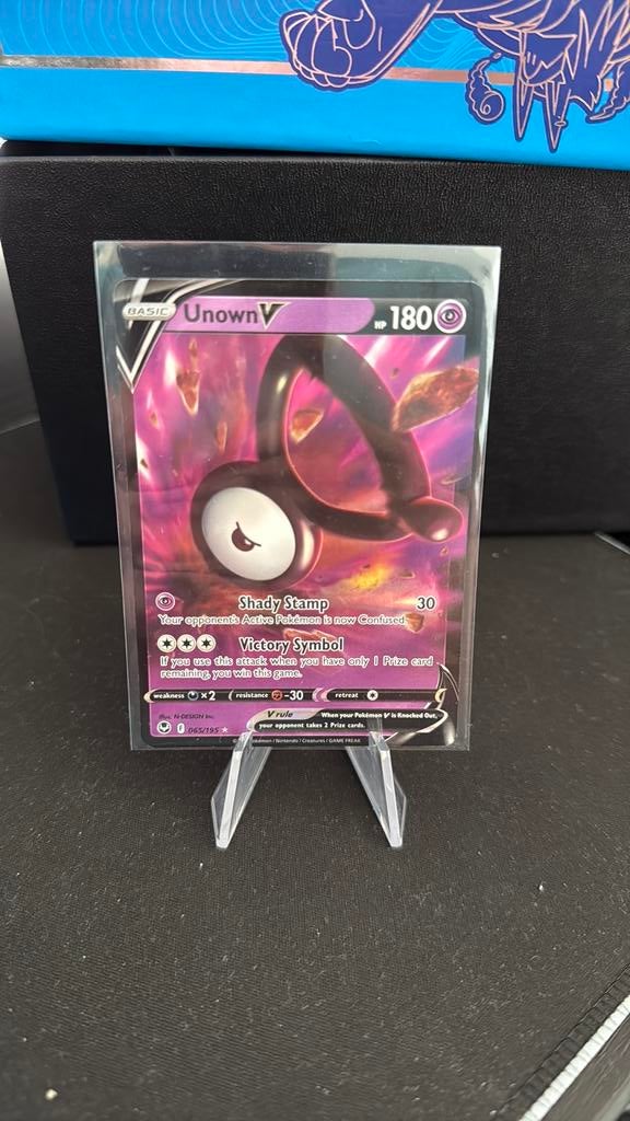 Unown V 065/195 silver tempest, Ophalen of Verzenden, Zo goed als nieuw