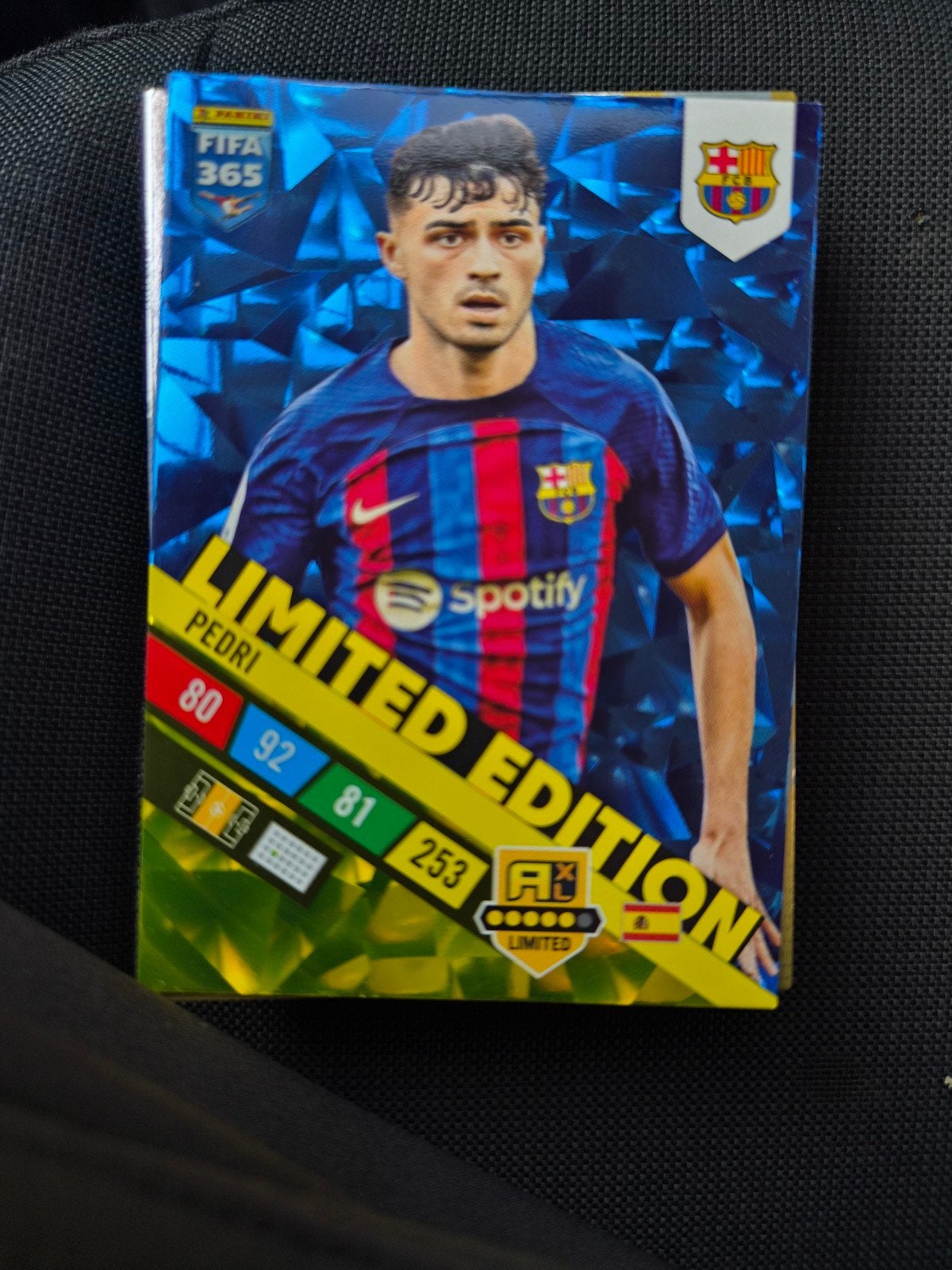 Pedri Limited Edition FIFA 365 Spelerskaart FC Barcelona, Ophalen of Verzenden, Zo goed als nieuw, Buitenlandse clubs, Spelerskaart