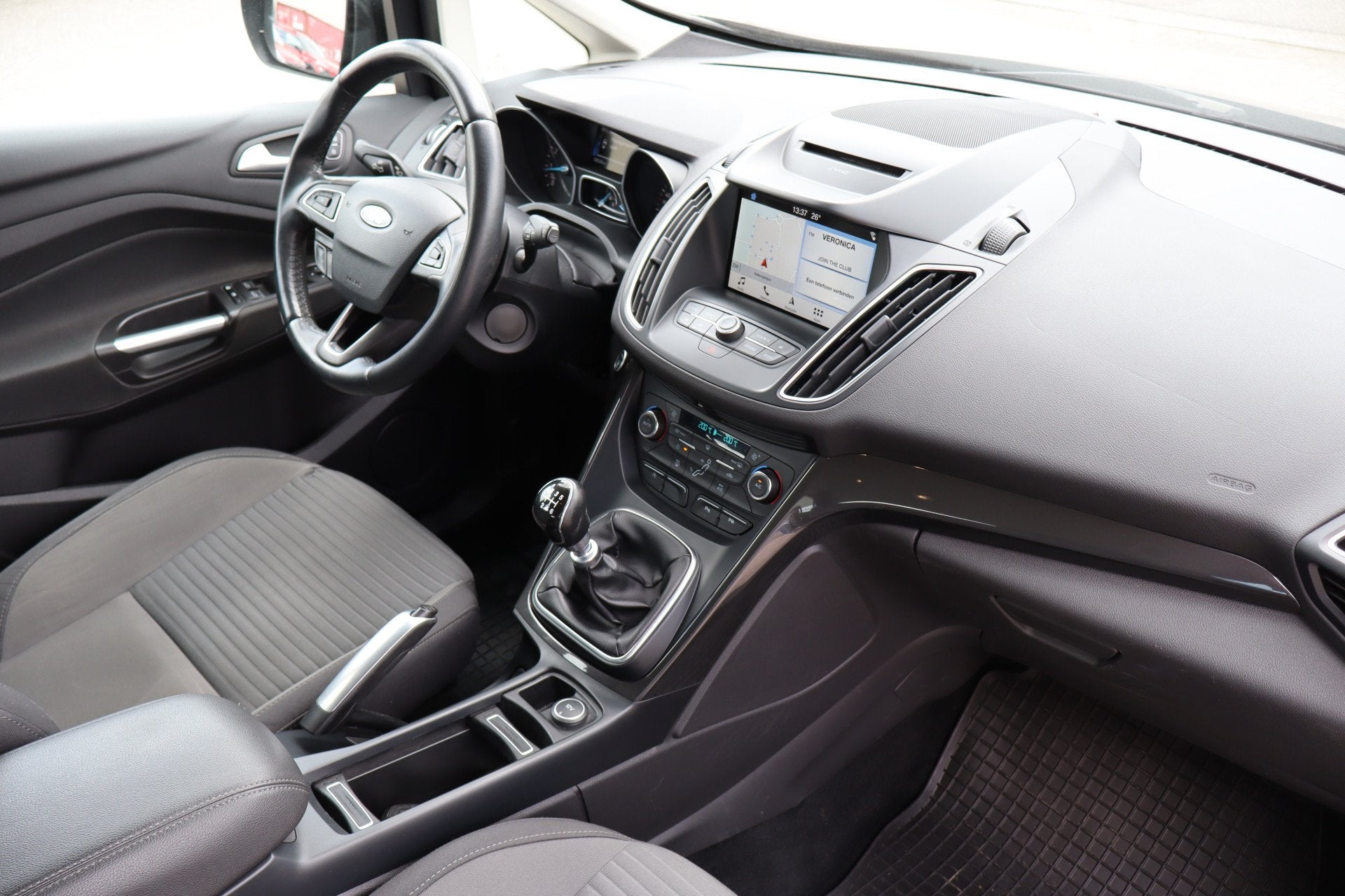 Ford Grand C-Max 1.0 Titanium 7 Persoons/Achteruitrijcamera/, Voorwielaandrijving, 12 maanden, Stof, Gebruikt