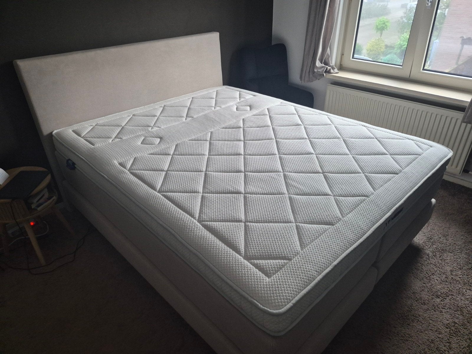 Swiss Sense bed 160x200 - Nieuw met korting!, Huis en Inrichting, Ophalen of Verzenden, 200 cm, Stof, 160 cm
