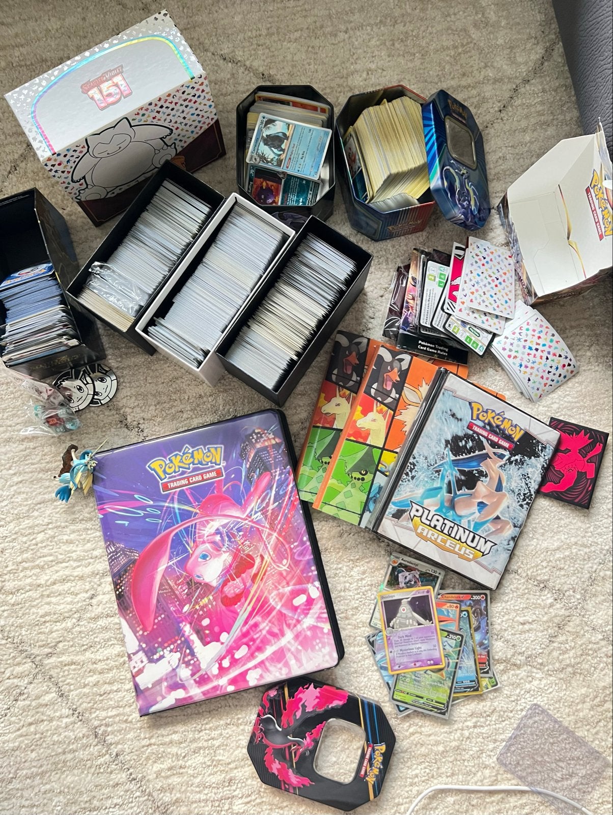 Grote collectie Pokémon kaarten, Hobby en Vrije tijd, Verzamelkaartspellen | Pokémon, Ophalen of Verzenden, Gebruikt, Meerdere kaarten