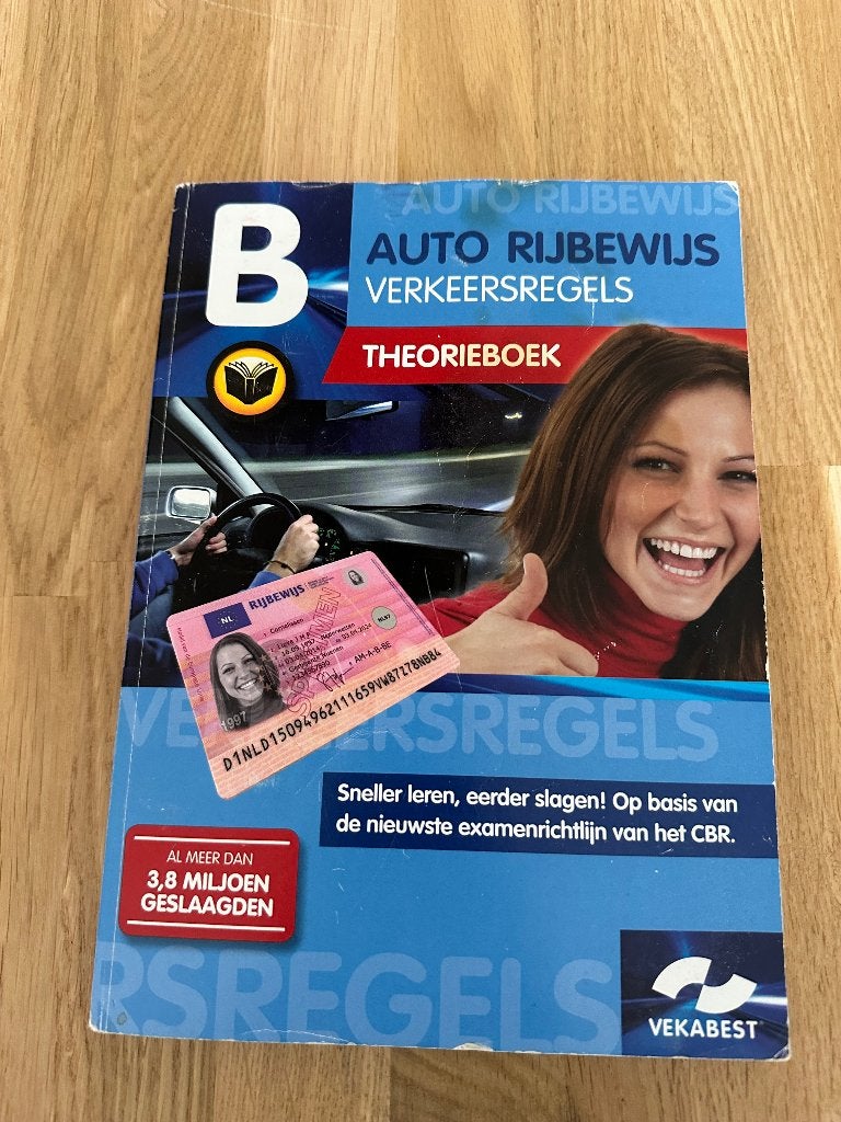 Auto theorie boek, Niet van toepassing, Ophalen of Verzenden, Zo goed als nieuw, Vekabest Verkeersleermiddeelen BV