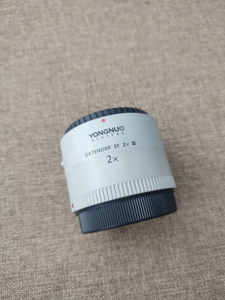 Yongnuo Extender EF 2x III - Teleconverter, Ophalen of Verzenden, Zo goed als nieuw, Toebehoren