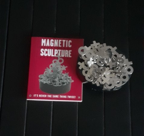 Magnetic Sculpture Desk Toy Bureau Speeltje 2002, Verzenden, Minder dan 500 stukjes, Gebruikt, Overige typen