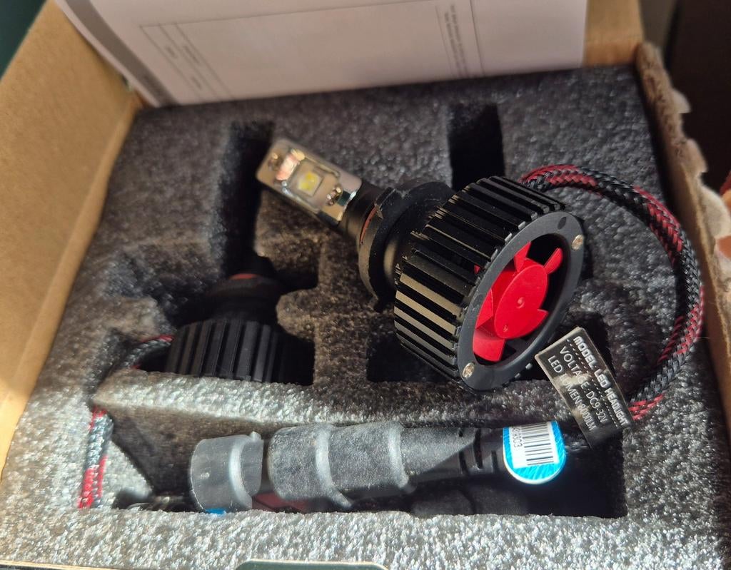 6500k HB3 / 9005 Cree LED verlichting, Ophalen of Verzenden, Gebruikt, Universele onderdelen