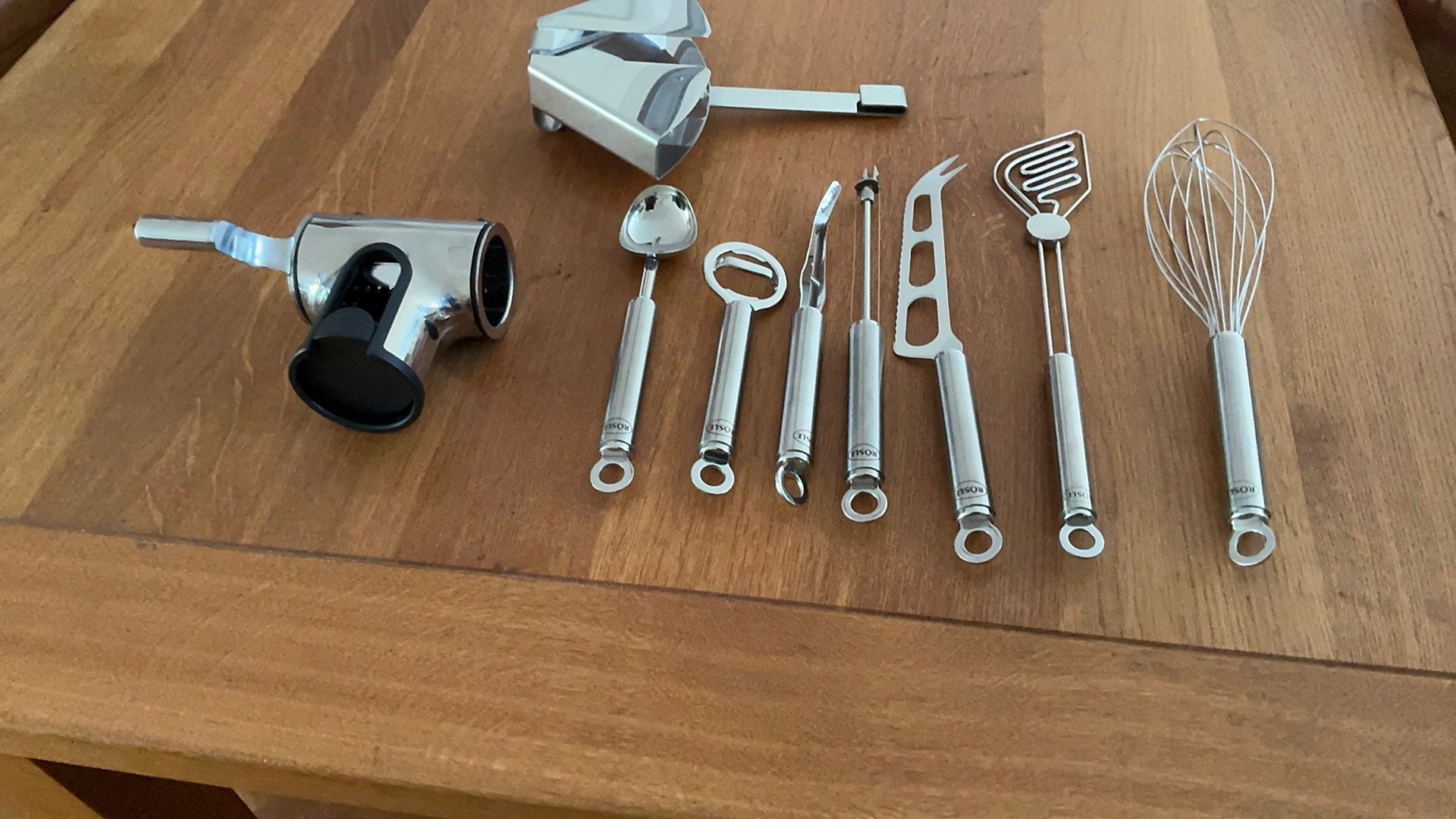 ROSLE keukengerei 9 stuks samen, Ophalen, Overige materialen, Overige typen, Zo goed als nieuw