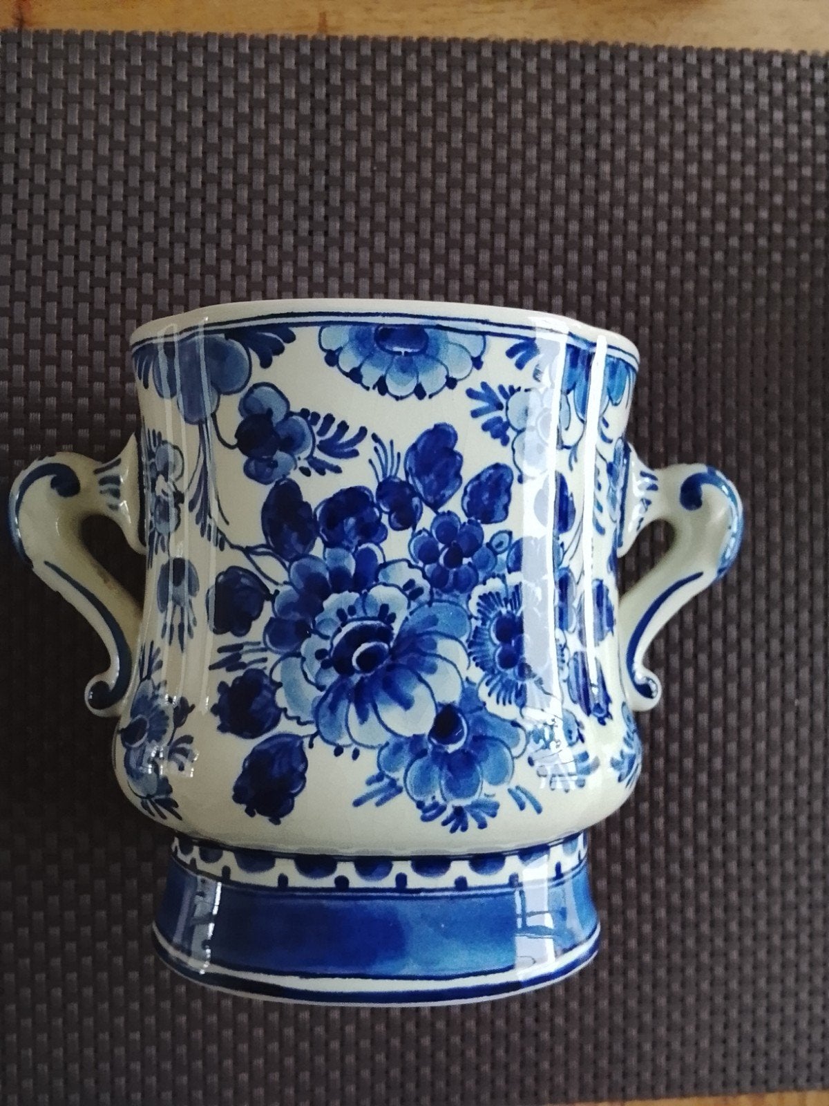 Delfst blauw vaasje, Antiek en Kunst, Antiek | Vazen, Ophalen of Verzenden