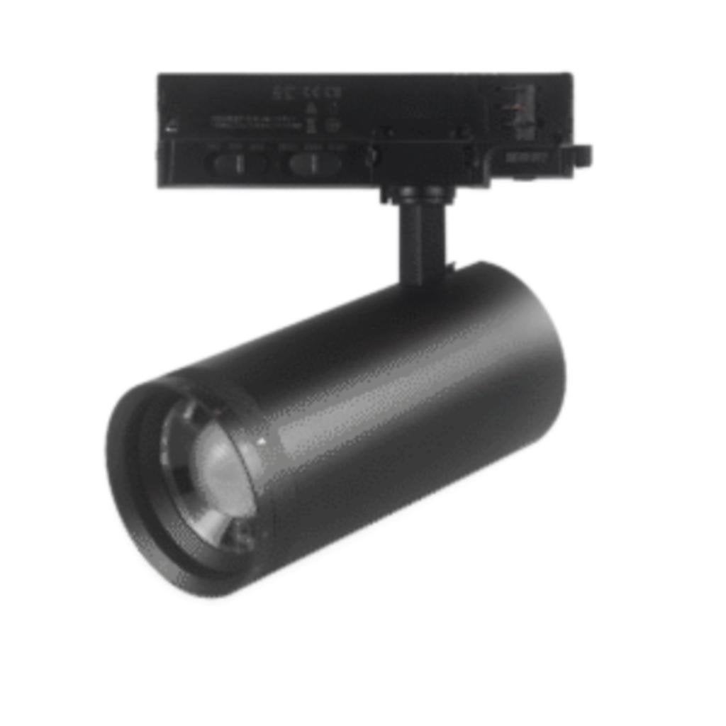 3-fase railspot zoomable watt switch cct-switch zwart, Ophalen of Verzenden, Nieuw, Overige materialen, Plafondspot of Wandspot