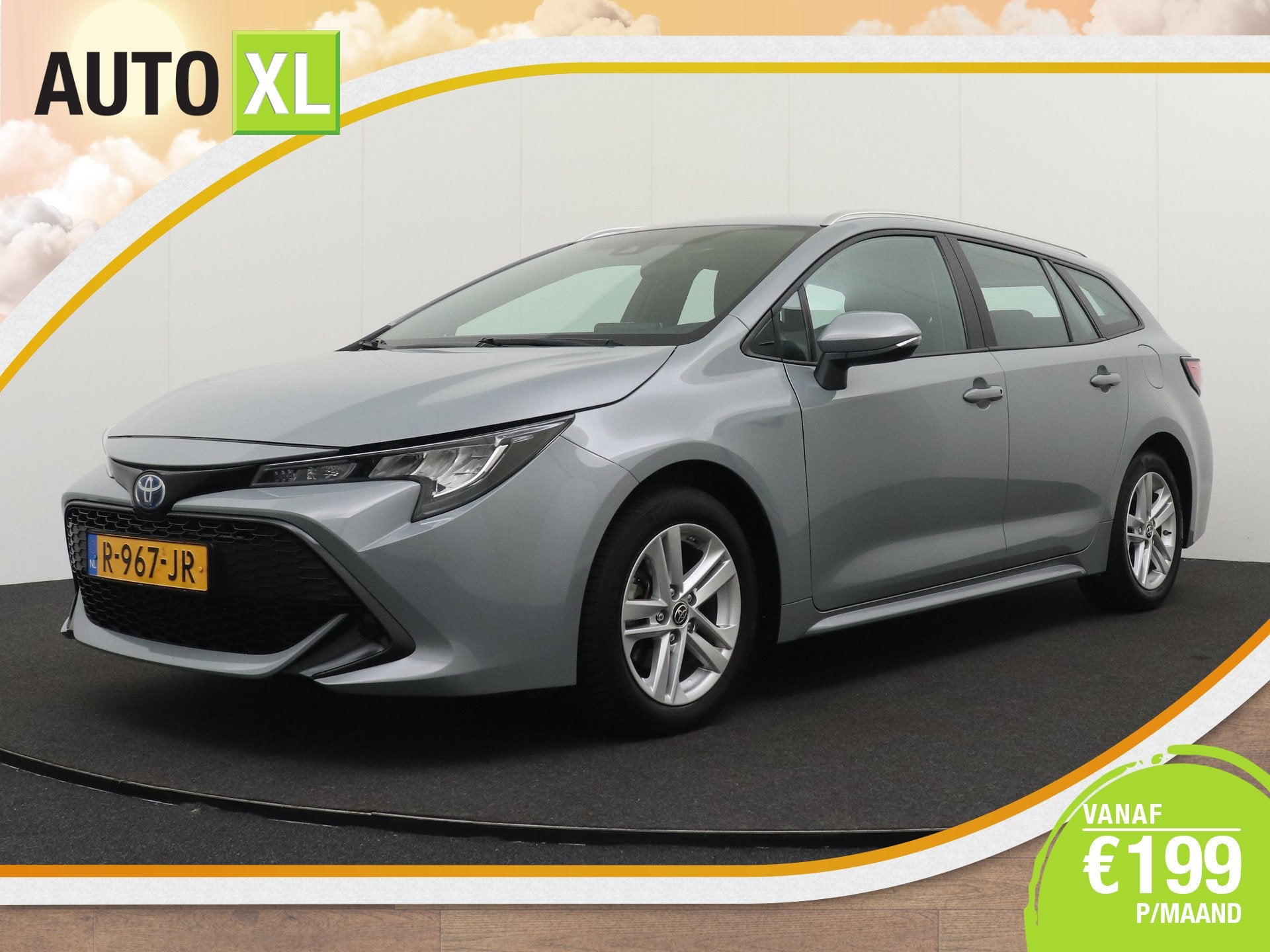 Toyota Corolla Touring Sports 1.8 Hybrid Business Camera Car, Gebruikt, 4 cilinders, Corolla, Origineel Nederlands