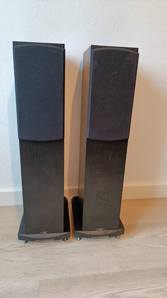 Neat SX2 luidsprekerset, Audio, Tv en Foto, Luidsprekers, Zo goed als nieuw, 120 watt of meer, Front, Rear of Stereo speakers