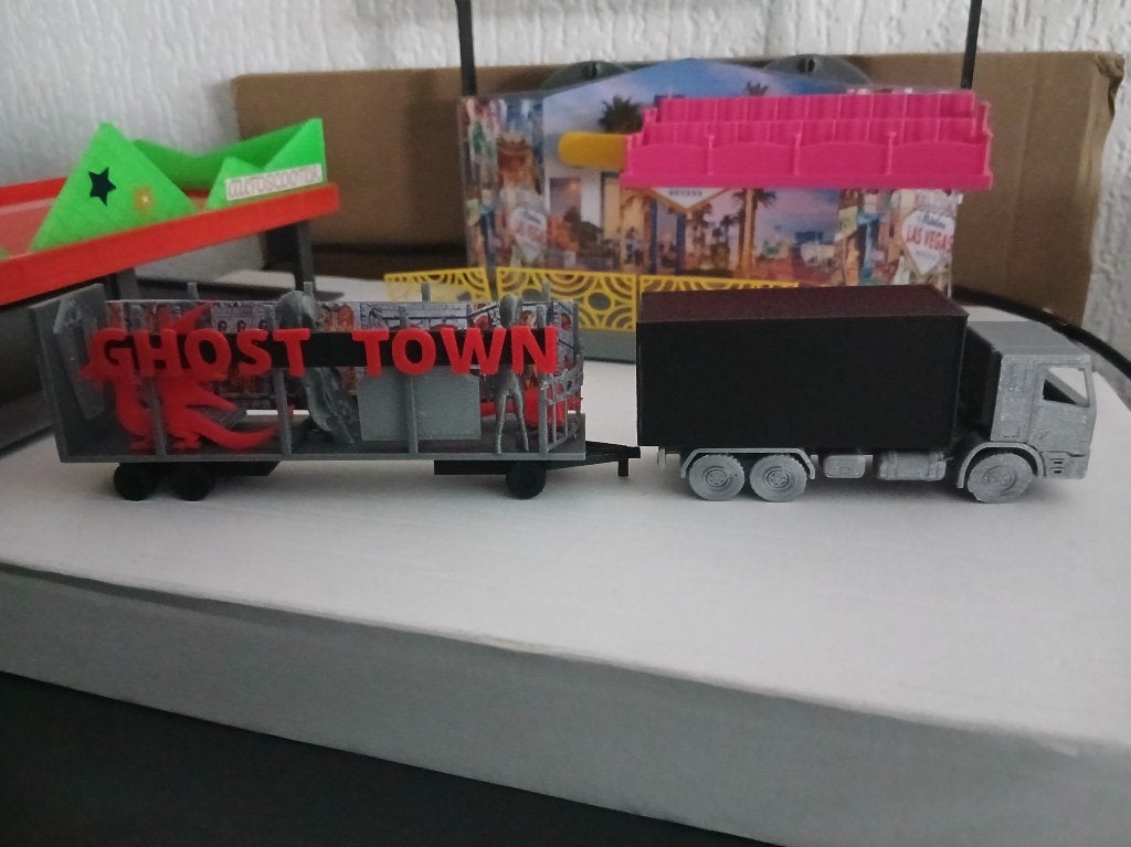 KERMIS Transporten GHOSTTOWN Spookhuis, Overige merken, 1:50 of kleiner, Auto, Nieuw