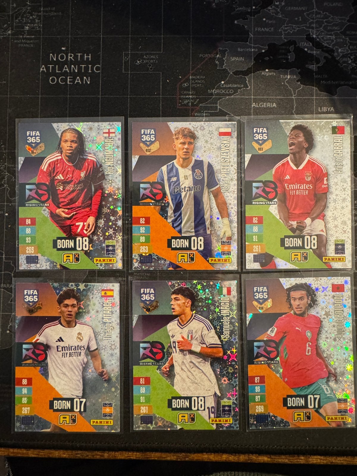 Panini FIFA 365 2027 Rising Star Complete Set 6 kaarten, Ophalen of Verzenden, Nieuw, Buitenlandse clubs, Spelerskaart