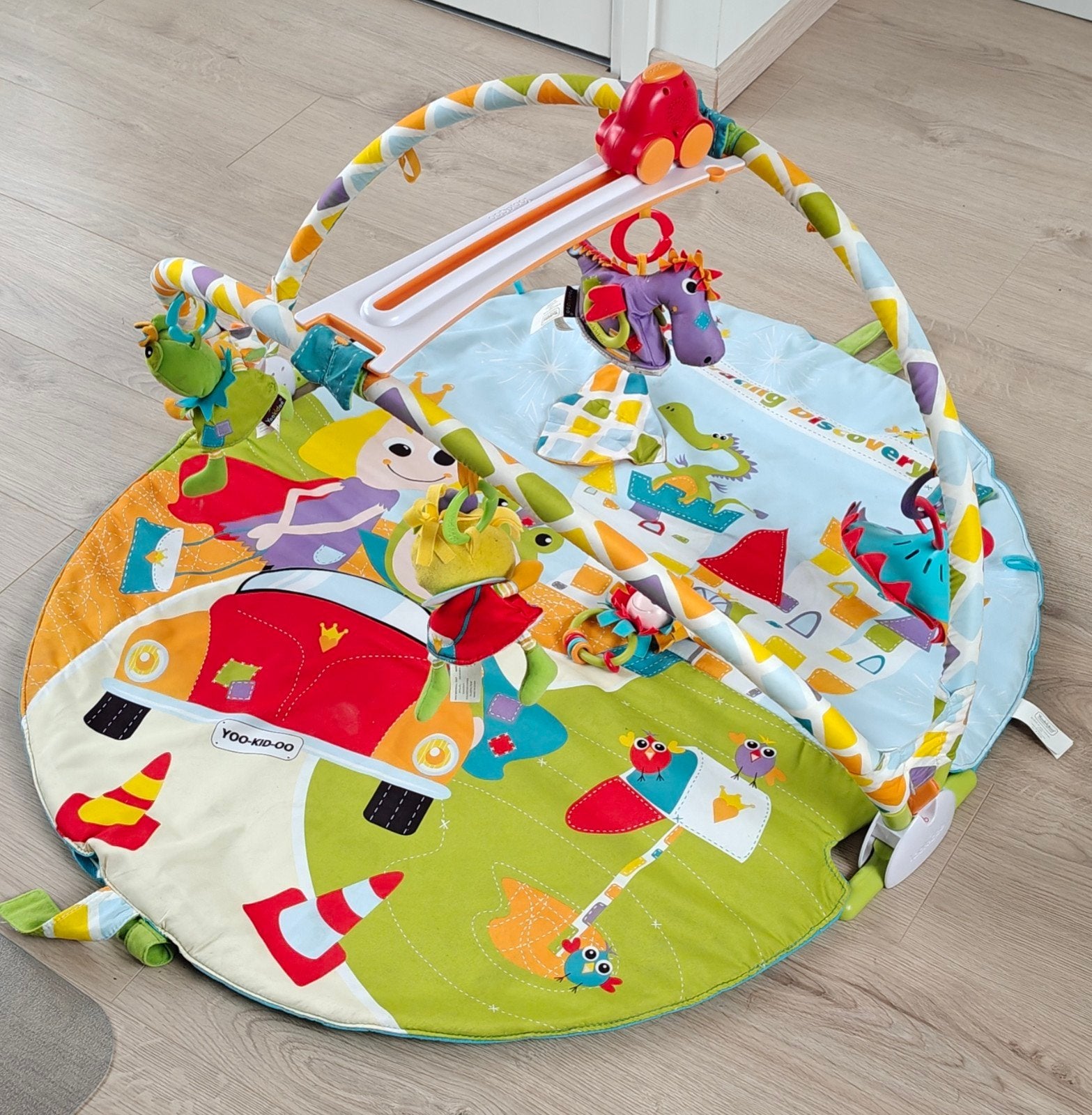 Inklapbare babygym/babyspeelmat Yookidoo, Ophalen, Gebruikt, Babygym