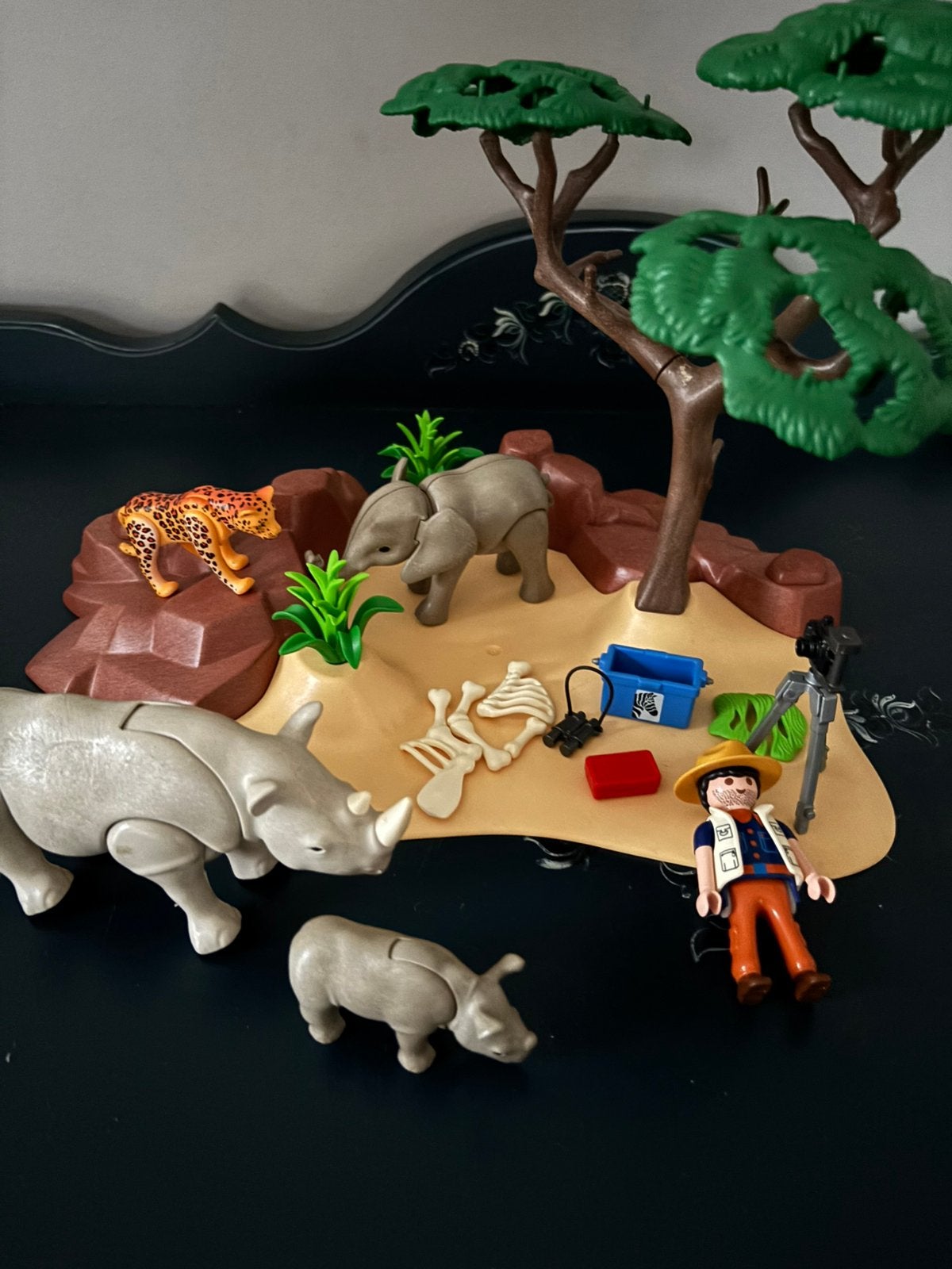Playmobil set met wilde dieren, Kinderen en Baby's, Speelgoed | Playmobil, Ophalen of Verzenden, Zo goed als nieuw