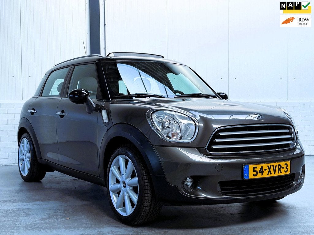 Mini Countryman 1.6 Cooper Edition|Pano|Leder|Stoelverwarmin, Auto's, Mini, Voorwielaandrijving, Euro 5, Gebruikt, SUV of Terreinwagen