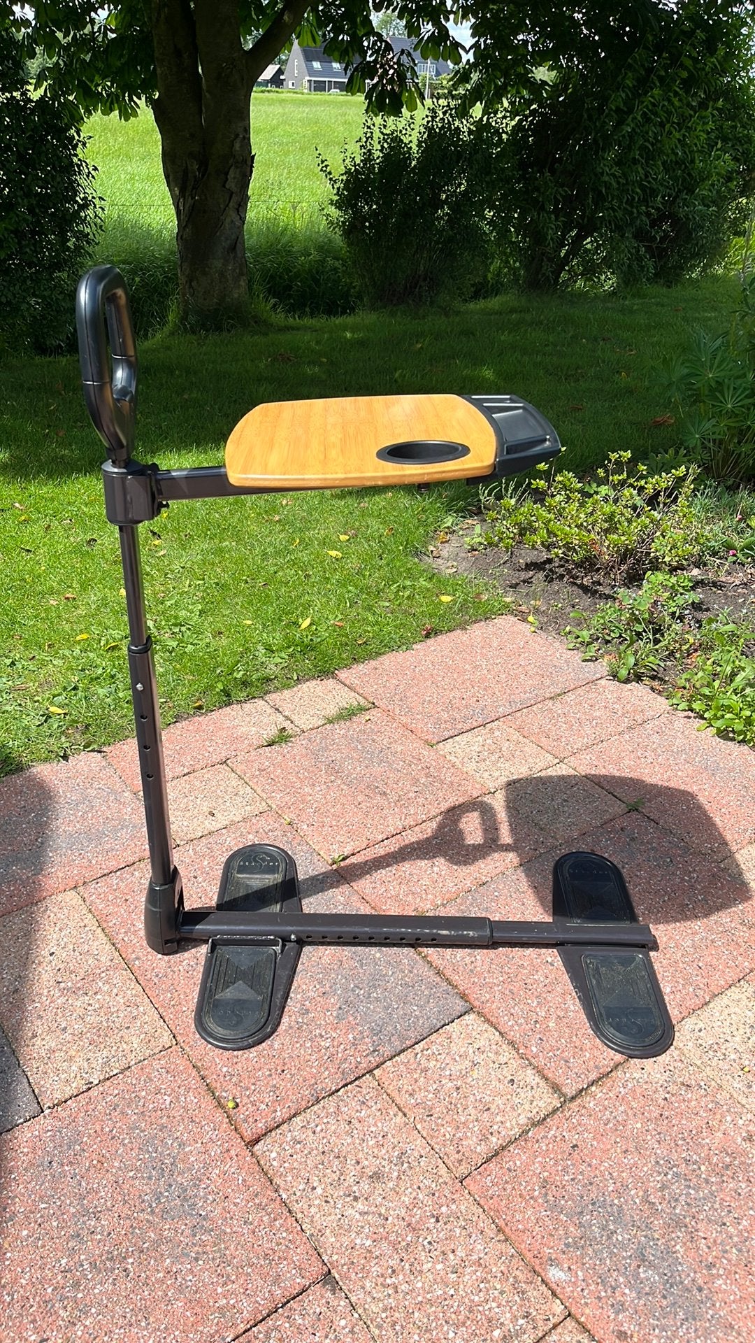 Stander Assist-a- Tray tafel- leestafel met sta op hulp, Ophalen of Verzenden