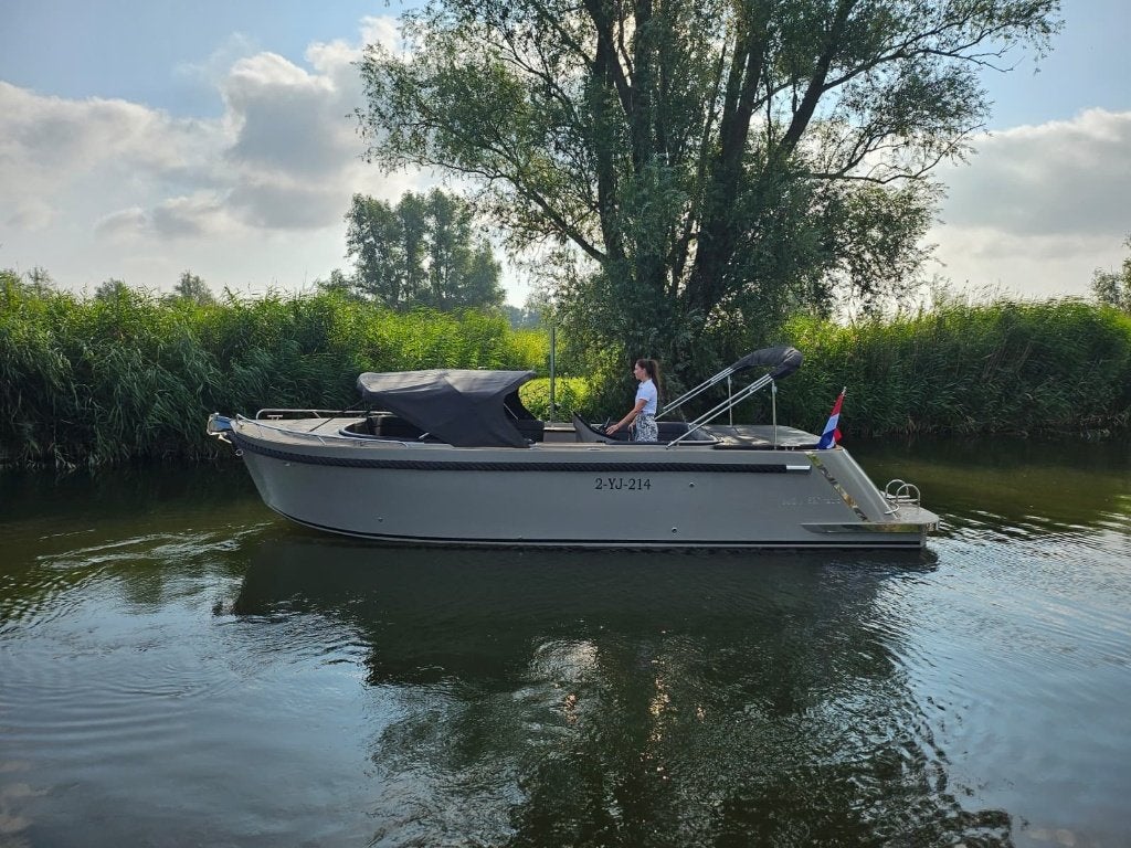 Maxima 820 retro met Honda 200 pk V6, Watersport en Boten, Rondzit, Zo goed als nieuw, 8 m, 200 pk