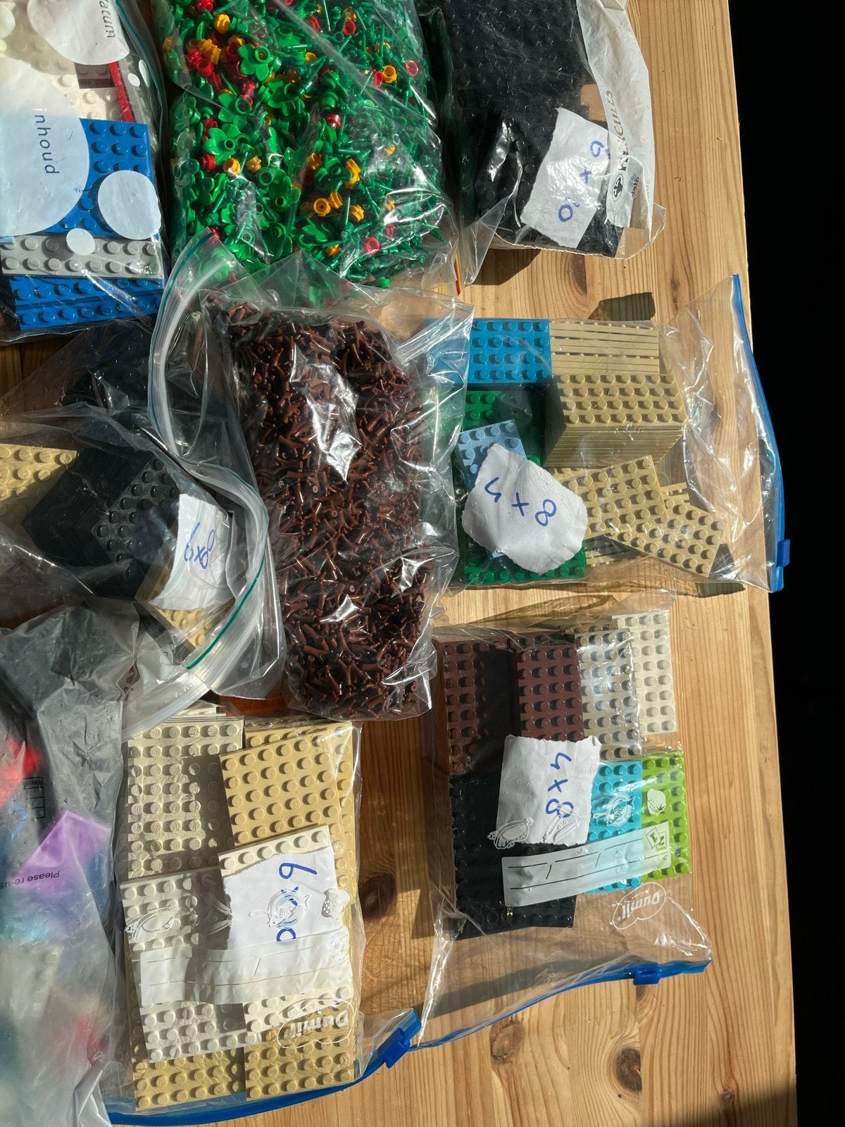 Grote partij Lego grondplaatjes etc., Kinderen en Baby's, Speelgoed | Duplo en Lego, Ophalen, Gebruikt, Losse stenen, Lego