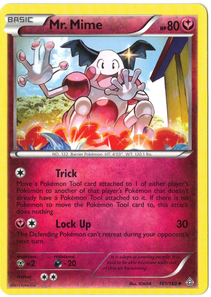 Primal Clash,  Mr. Mime [uncommon] 101/160, Verzenden, Nieuw, Losse kaart