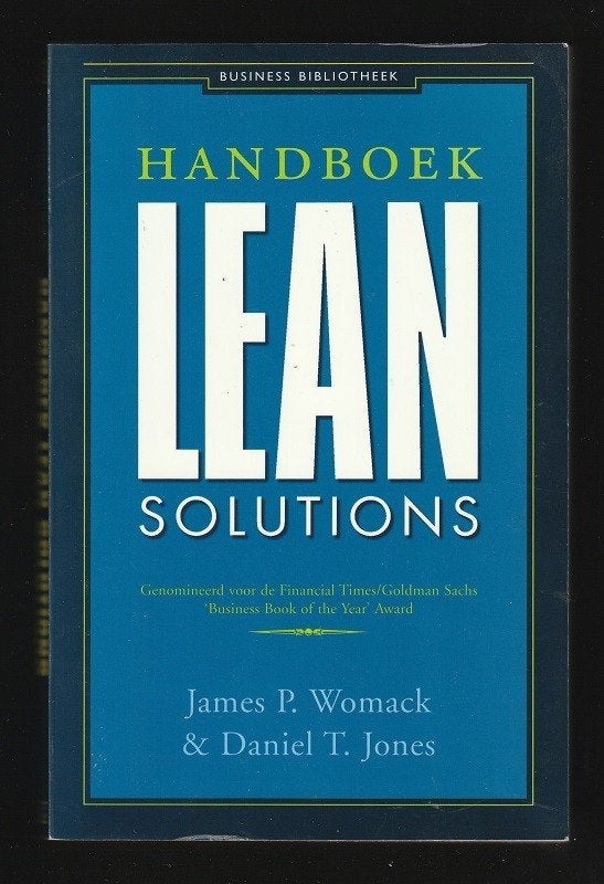 HANDBOEK LEAN SOLUTIONS - Womack en Jones, Boeken, Ophalen of Verzenden, Zo goed als nieuw, Management