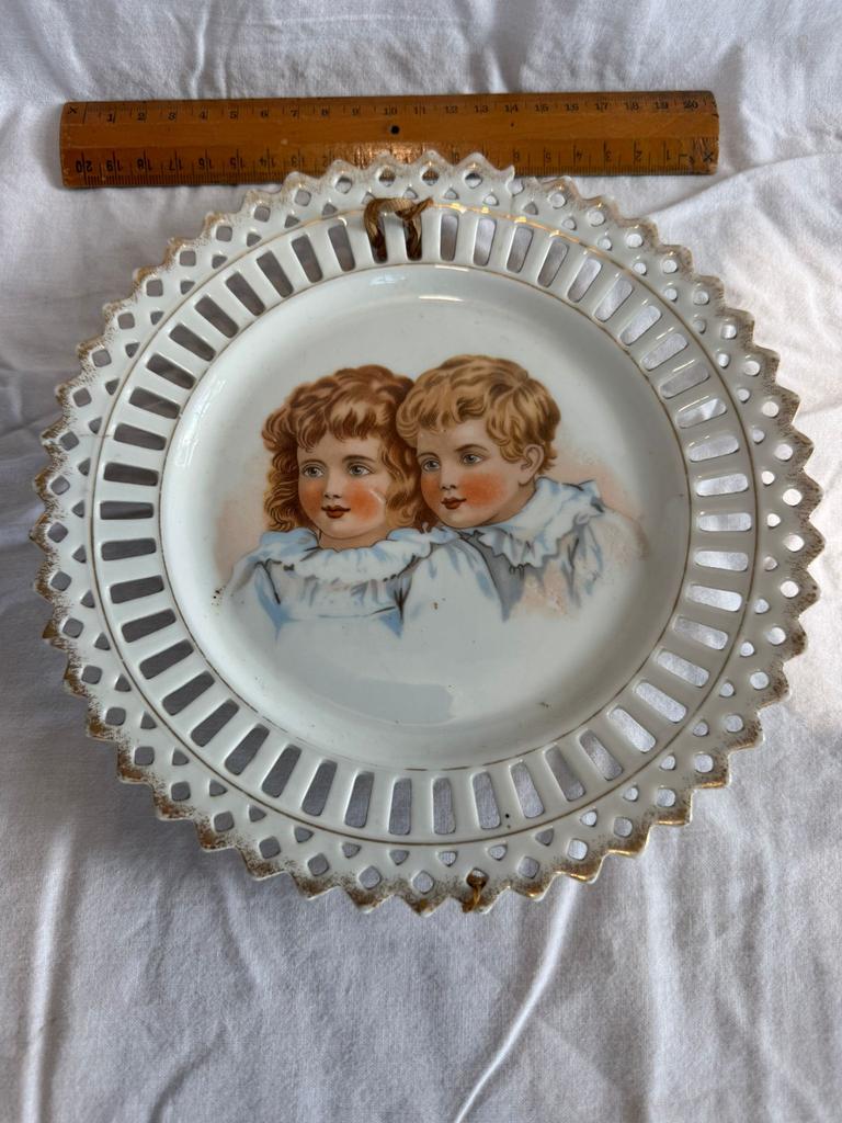 Vintage sierbord molenlandschap – Schweigmann Holland, Ophalen