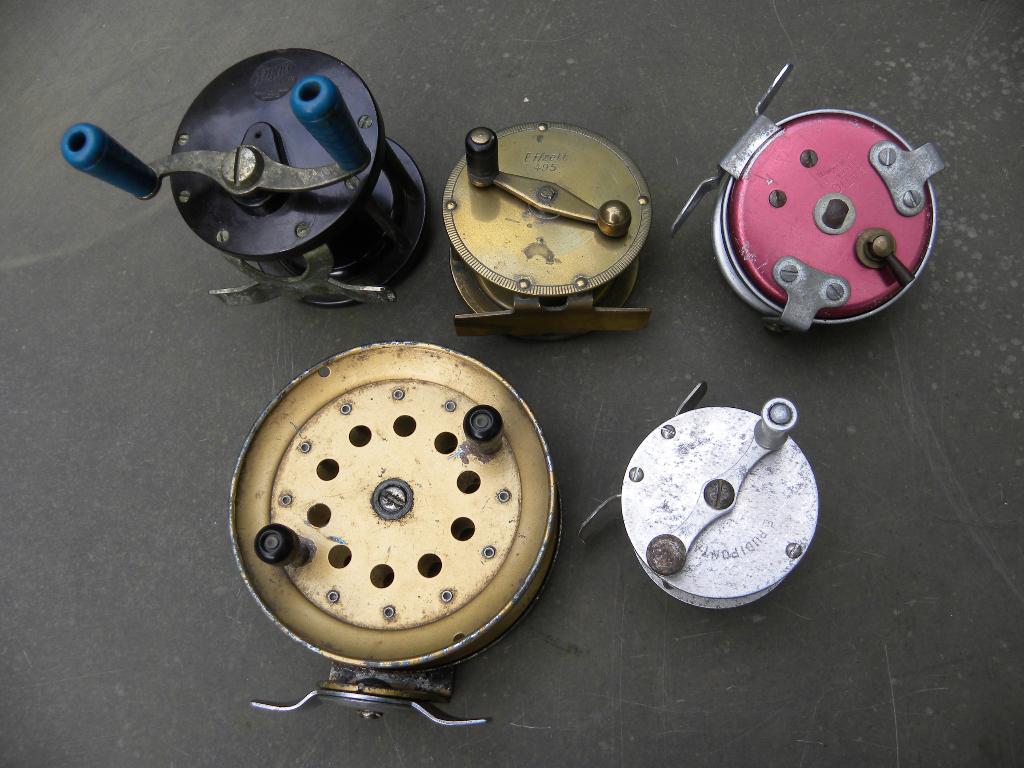 Vis reel Vintage Penn Effzet Pratic Conventionele reels, Watersport en Boten, Ophalen of Verzenden, Gebruikt, Overige typen