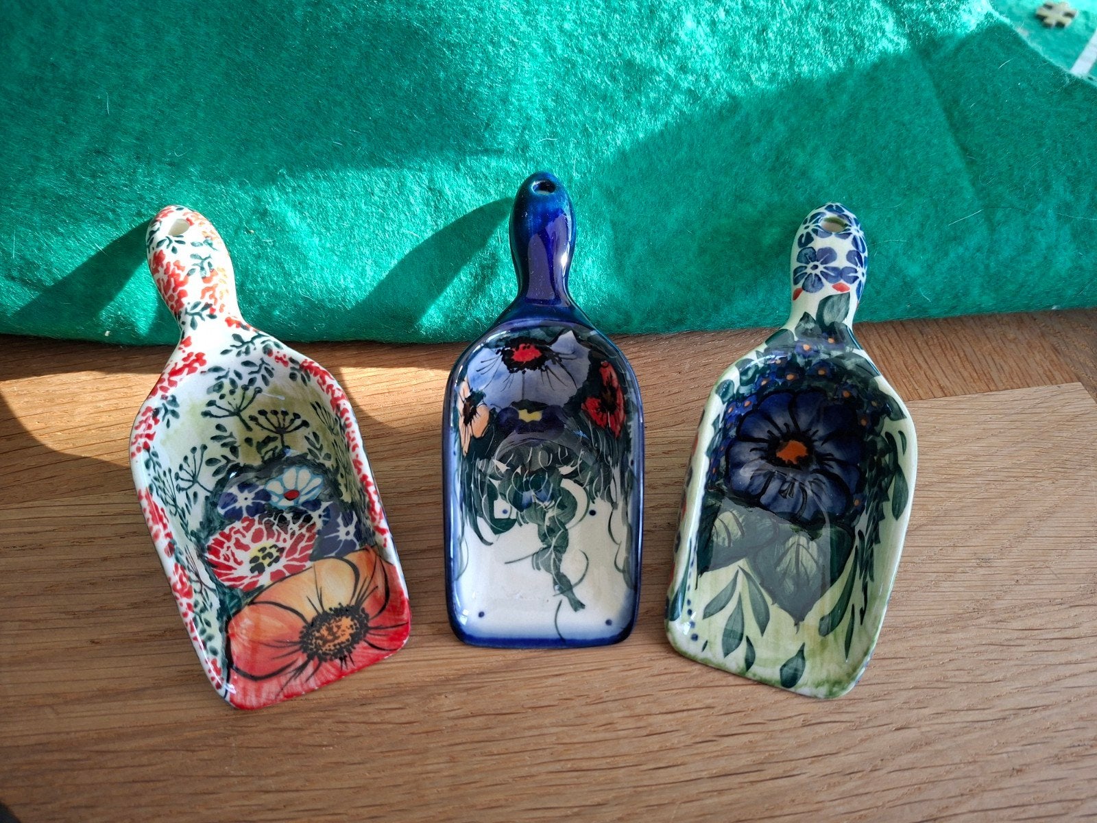 Bunzlau UNIKAT schepjes - suiker/hagelslag/ e.d, ., Keramiek, Overige typen, Nieuw