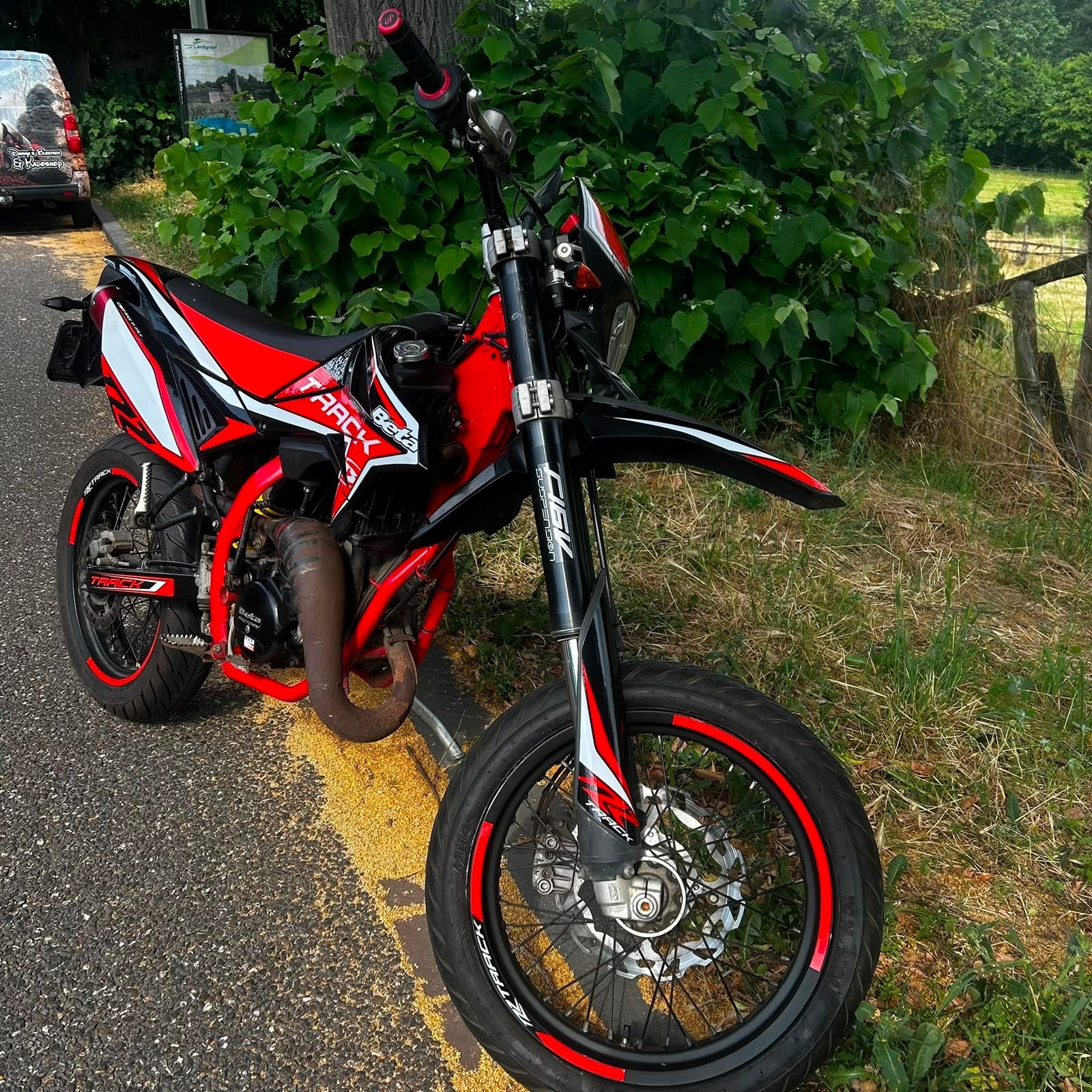 Beta RR 50 Track Supermotard - Zeer nette staat, Ophalen, 6 versnellingen, Zo goed als nieuw, 50 cc