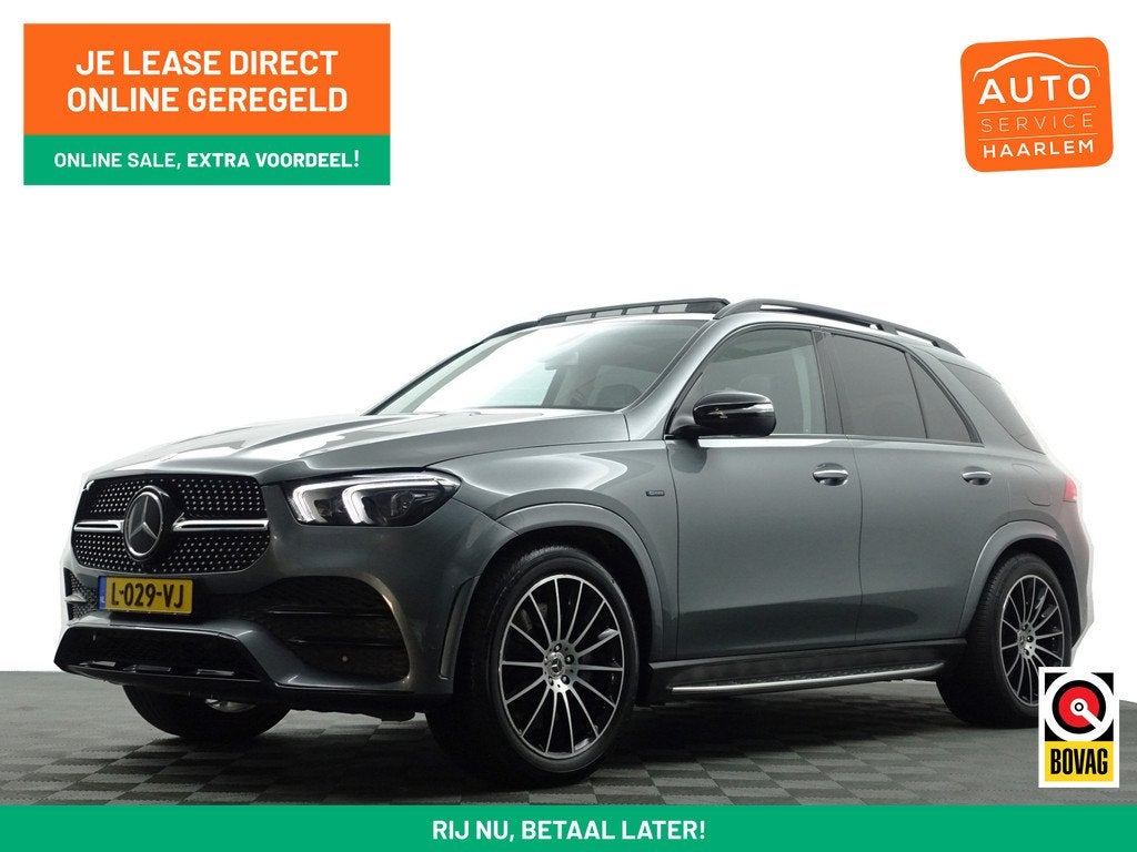 Mercedes-Benz GLE 350 de 4MATIC AMG Premium Plus Aut- Panora, Auto's, Mercedes-Benz, Gebruikt, 4 cilinders, GLE, Bedrijf