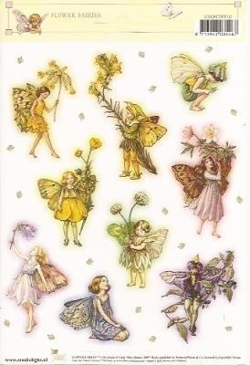 Flower Fairies - Bloemenkindertjes stickers FF02, Verzenden