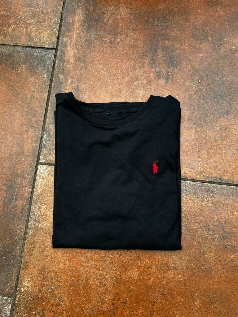 Ralph Lauren Sweatshirt, Ophalen of Verzenden, Zo goed als nieuw, Maat 42/44 (L), Zwart
