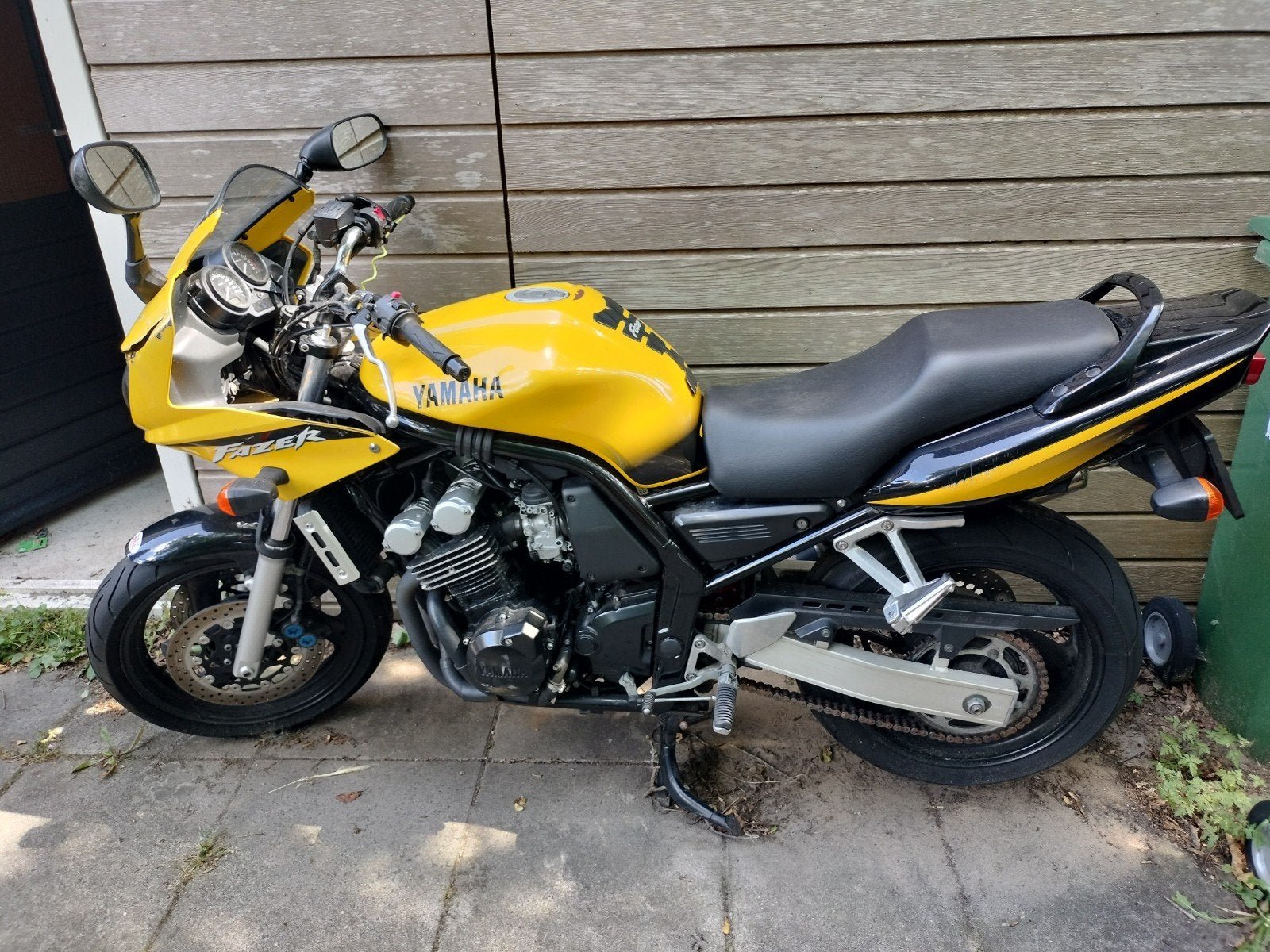 Yamaha fazer FZS600, Ophalen, Gebruikt