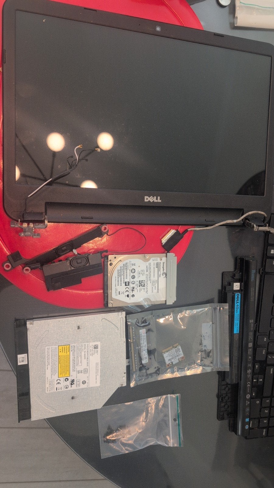Oude dell inspiron onderdelen, Ophalen of Verzenden, Gebruikt