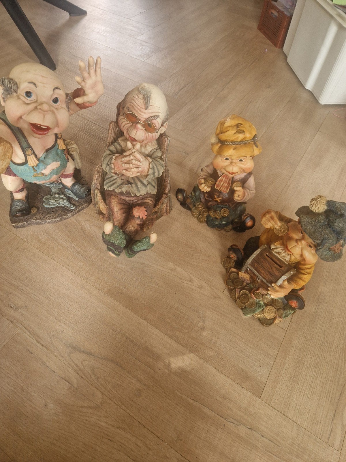 The Loaf Collection Dwergen Beeldjes - Set van 4, Ophalen, Gebruikt