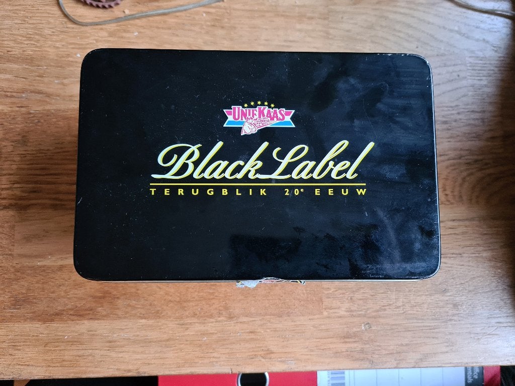 Uniekaas unie kaas black label terugblik 20e eeuw, Verzamelen, Ophalen, Zo goed als nieuw, Overige