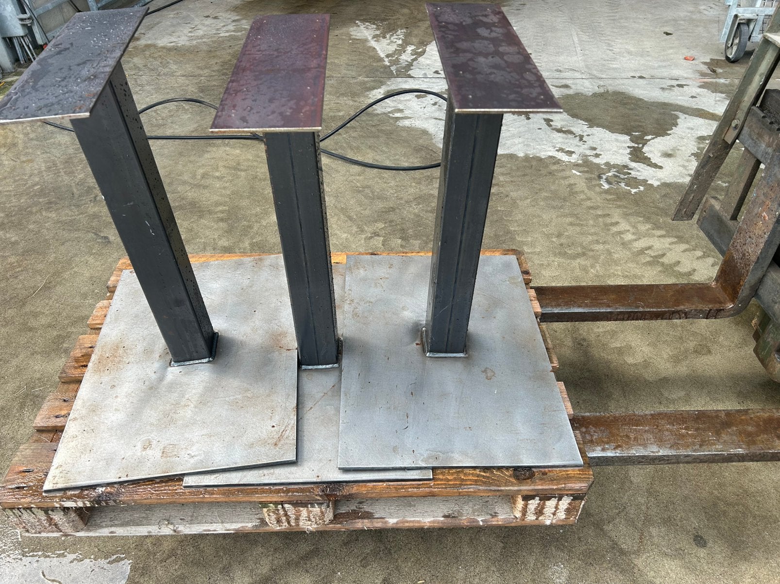 Onderstel tafel, Ophalen of Verzenden, Zo goed als nieuw, Rechthoekig, 50 tot 100 cm
