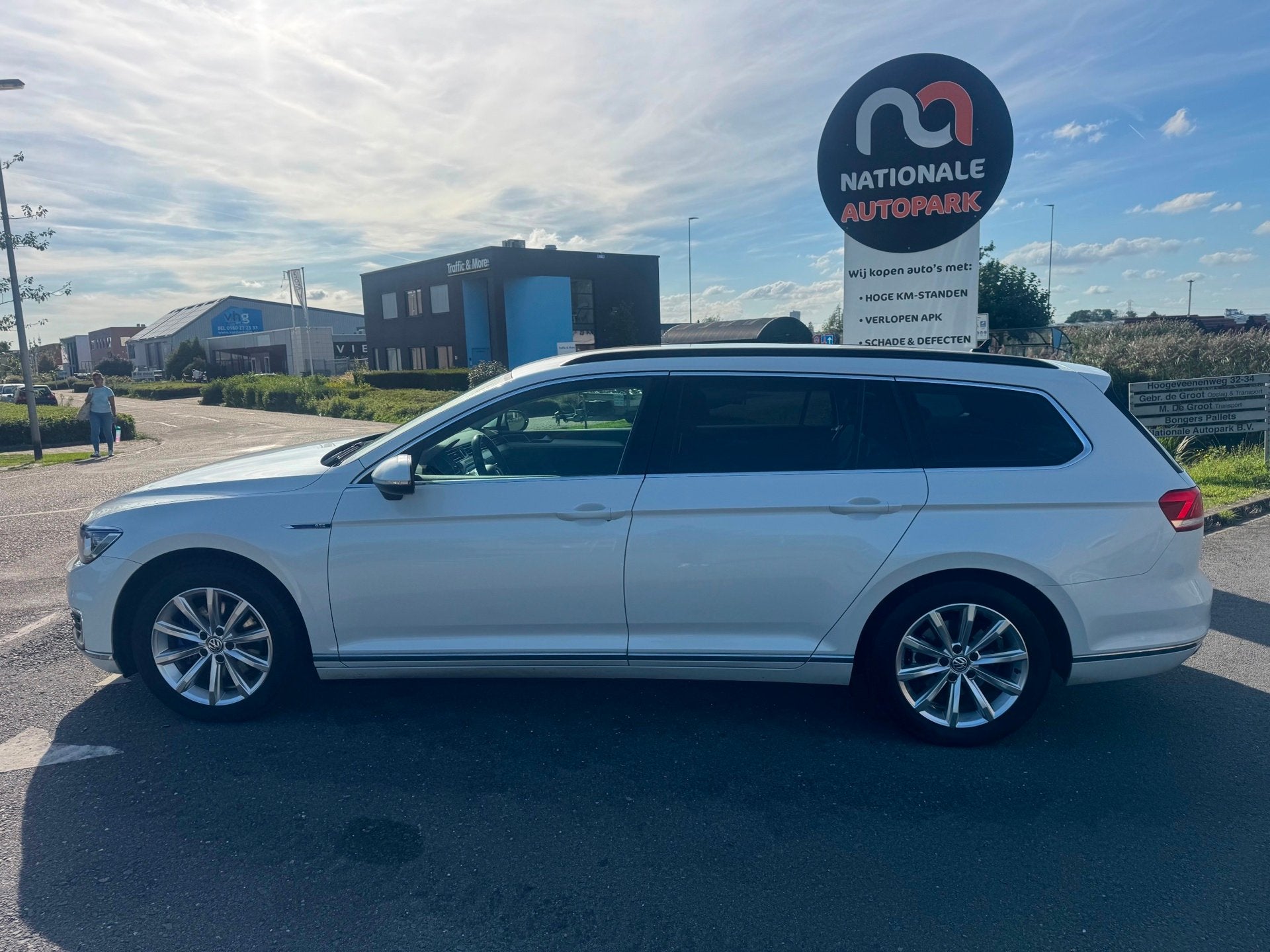 Volkswagen Passat Variant 2015 * 1.4 TSI GTE Highline * APK, Gebruikt, Wit, Hybride Elektrisch/Benzine, 1600 kg