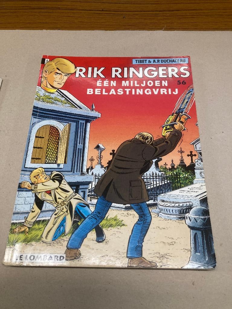 T.K. nog 20 Stripboeken van Rik Ringers zie actuele lijst, Boeken, Meerdere stripboeken, Ophalen of Verzenden, Gelezen, Tibet en A. P. Duchateau